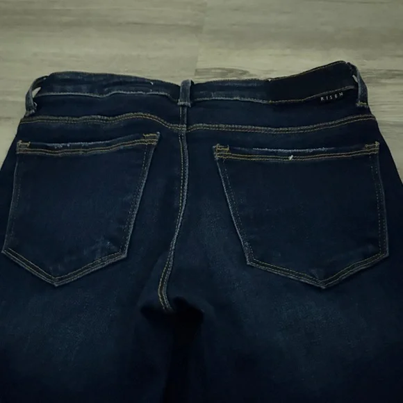 Dark Blue Women's Jeans - Picture 4 of 4